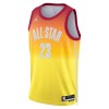 Män All-Star 2023 Tröja Team 2 Lauri Markkanen 23 Nike Orange Swingman